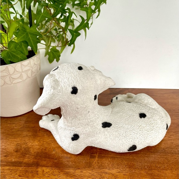 Castagna DALMATIAN Puppy Dog Made in Italy Resin Statue Vintage - Picture 4 of 10